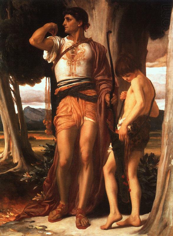 Lord Frederic Leighton Jonathan's Token to David china oil painting image